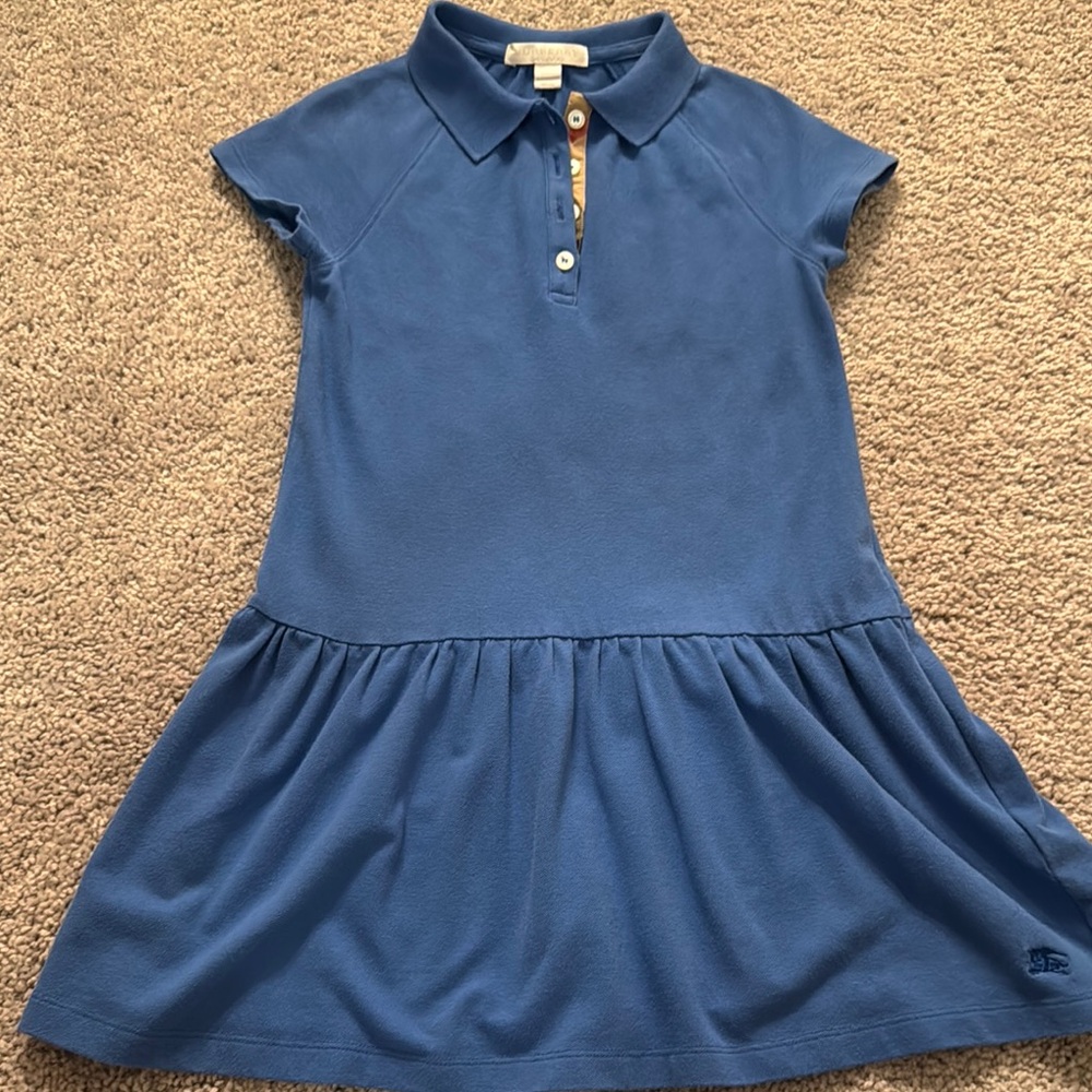 Burberry Blue Kids Casual Dress